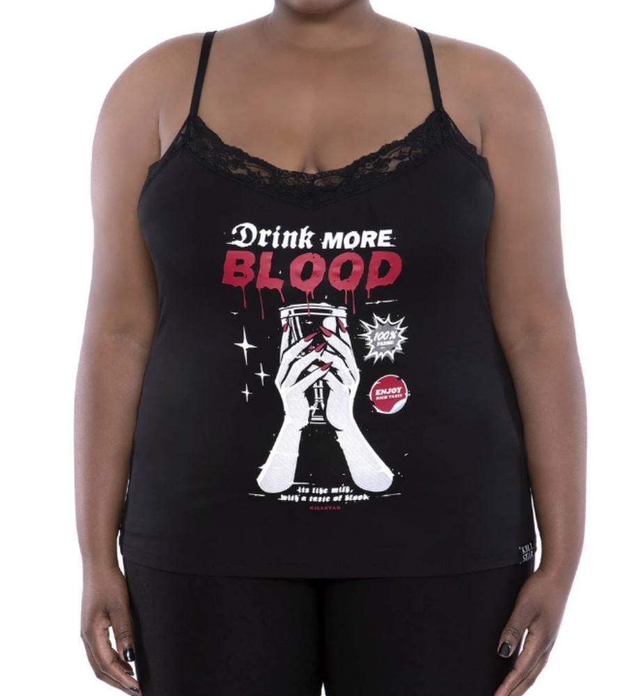 3x Killstar blood tank cami goth vampire